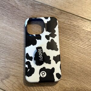 Loopy Case Cow Print Phone Cover
